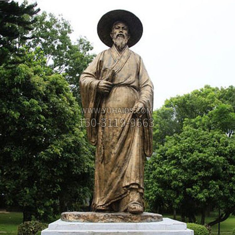 中國歷史文化名人北宋文學(xué)家蘇軾蘇東坡銅雕像 中國歷史文化名人北宋文學(xué)家蘇軾蘇東坡銅雕像
