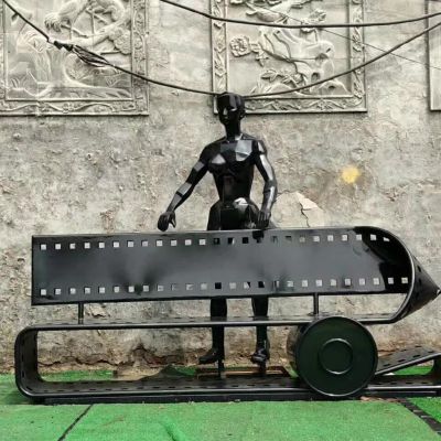 銅雕公園休閑座椅的作用是啥？