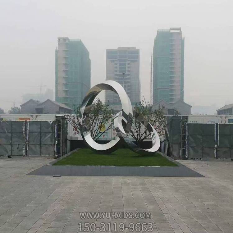 戶(hù)外公園創(chuàng)意不銹鋼園林景觀(guān)雕塑擺件