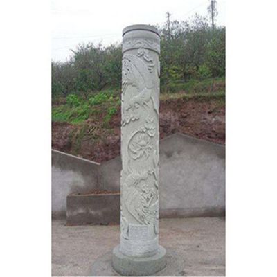 戶(hù)外公園浮雕景觀石柱雕塑