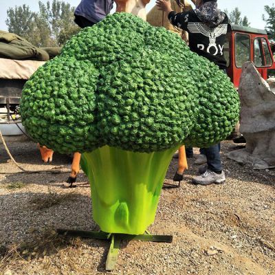 玻璃鋼仿真蔬菜，仿真西藍(lán)花