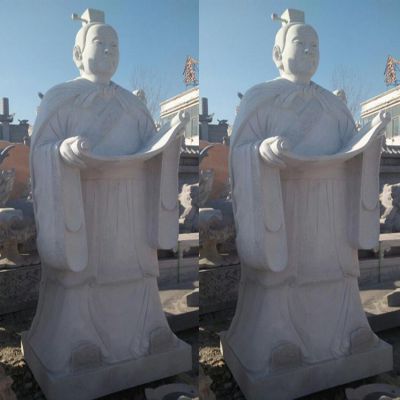 大理石雕刻古代人物雕塑景區(qū)戶外廣場擺件