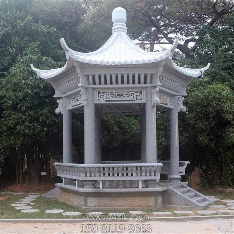 新款漢白玉鏤空?qǐng)@林景觀(guān)座椅休息涼亭 新款漢白玉鏤空?qǐng)@林景觀(guān)座椅休息涼亭