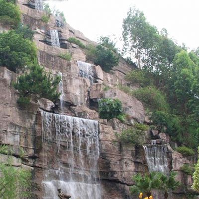 景區(qū)園林大型流水瀑布人造假山