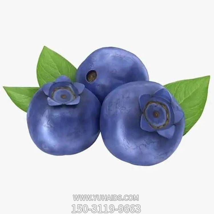 藍莓，玻璃鋼仿真果蔬雕塑